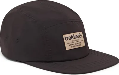 Zdjęcie produktu dla Czapka Z Daszkiem Wędkarska Na Lato Wiosne Trakker 5 Panel Black Cap