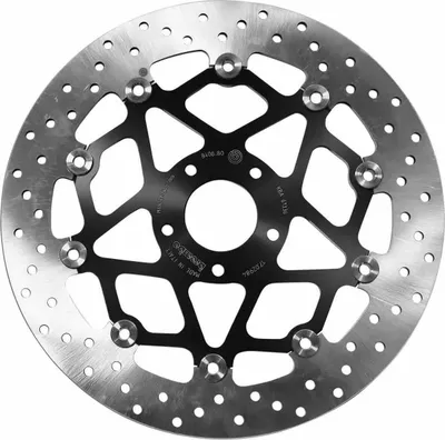 Image de BREMBO disque de frein flottant 78B408B0 série or acier inoxydable D.320 épaisseur 5mm 5 trous