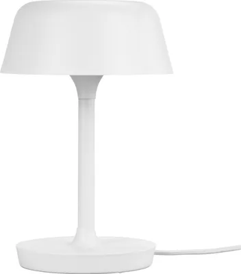 Immagine prodotto di Lampada da tavolo, lampada da tavolo, lampada da comodino, lampada da scrivania, lampada da lettura LED, Valencia bianco