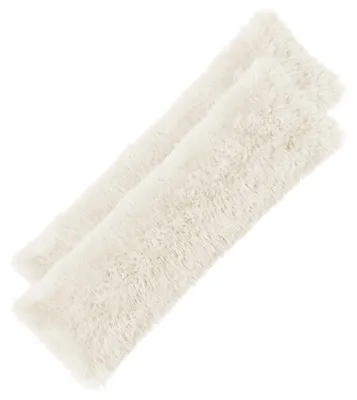 Produktbild von vidaXL Kissenbezug 2 pcs HEERLEN Weiß 40 x 145 cm PV Fleece