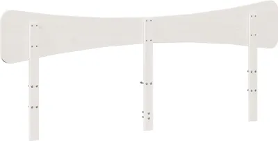 Obrázok produktu pre VidaXL 844766, Biela, Borovicové drevo, 180 cm, 1855 mm, 81 cm, 35 mm