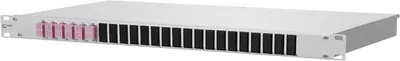 Zdjęcie produktu dla METZ CONNECT OpDAT, SC, Szary, Aluminium, Stal, Montaż półkowy, 1U, 482,6 mm