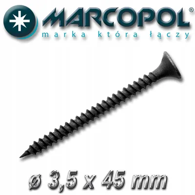 Produktbild von Marcopol Trockenbau-Schrauben für Metallprofile 3,5x45