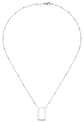 Produktbild von Collier Giorgio Martello Milano Mittelteil U-förmig, glänzend, Silber 925 Silber 45 cm
