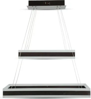 Obrázek produktu pro LED lustr VT-101, hnědý, 113 W, teplá bílá, 6300 lm, kov, rozměry: 120 x 60 x 60 cm, IP20, V-TAC