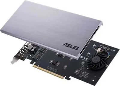 Obrázok produktu pre ASUS HYPER M.2 X16 CARD V2 - Karta rozhrania - M.2 - Rozširujúci slot na M.2 - Karta M.2 - PCIe 3.0 x16 (90MC06P0-M0EAY0)