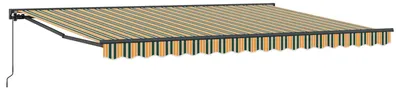 Immagine prodotto di Telaio per tenda da sole vidaXL verde e giallo 450 x 300 cm