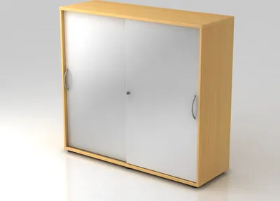 Produktbild von Schiebetürschrank 1753S BM, 3 OH 120 x 40 x 110 cm (BxTxH)