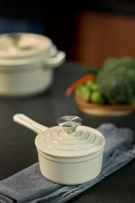 Obrázok produktu pre TIERRA liatinový hrniec 14 CM 0,9 l krémová NOIS