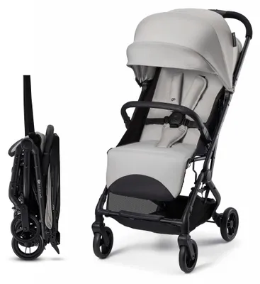 Immagine prodotto di Kinderkraft INDY 3 Passeggino leggero pieghevole con chiusura a una mano Grigio