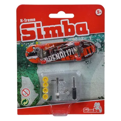 Produktbild von Simba Finger Skateboard X-Treme Farbe mit Zubehör