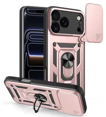 Obrázek produktu pro Techsuit – ochranné pouzdro CamShield Series pro iPhone 17 Pro – růžové zlato