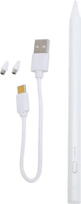 Zdjęcie produktu dla Rysik, magnetyczny, uniwersalny do ekranów dotykowych, pojemnościowy, z 2 wymiennymi końcówkami do telefonów komórkowych, tabletów