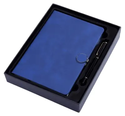 Produktbild von Notizbuch A5 aus Leder, Business-Notizbuch/Schreibblock, 260 dicke Seiten, Geschenkbox. A5 Reisetagebuch – Nachfüllbares A5-Reisetagebuch – Ideal zum Schreiben, für Dichter, Reisende und als Tagebuch – Blanko-Einlagen. Ledermappe für Damen und Herren – Nachfüllbarer Ledereinband mit liniertem A5-Notizbuch.