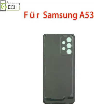 Produktbild von Für Samsung Galaxy A53 5G A536 Akkudeckel Backcover Rückseite + Dichtung schwarz