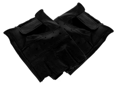 Produktbild von Atmungsaktive Halbfingerhandschuhe für Herren, rutschfest und wetterfest für Outdoor-Sport und Motorradfahren