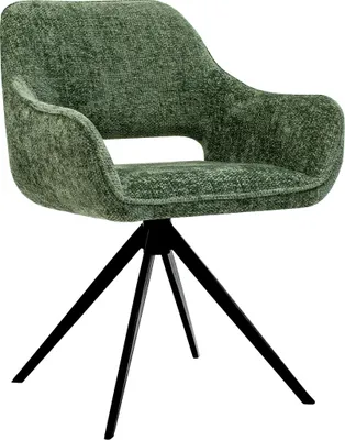 Produktbild von Drehstuhl Nori mit einer Gesamtbreite von 58 cm und einer Gesamthöhe von 80 cm