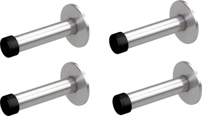 Produktbild von BASI - Wand-Türstopper - SET - 4x TS 21 - Edelstahl - 4x7704-0021