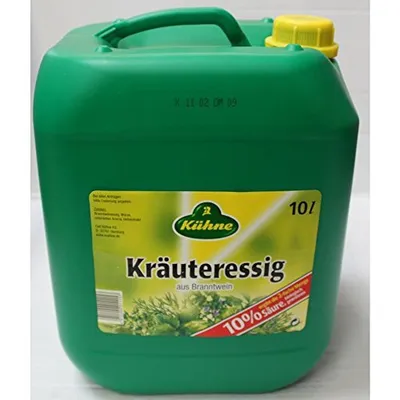 Obrázok produktu pre Bylinný ocot Kühne s korenisto-sviežou príchuťou (10l kanister)