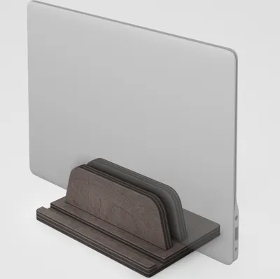 Immagine prodotto di Supporto verticale per computer portatile | Supporto per MacBook Pro | Supporto verticale per computer portatile | Supporto per computer portatile | Supporto per computer portatile | Supporto per desktop |