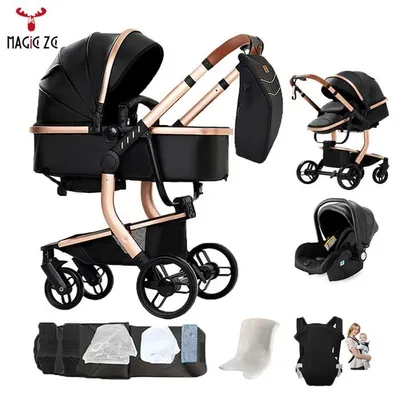 Productafbeelding van MAGIC ZC 3-in-1 kinderwagen met autostoel en reiswieg