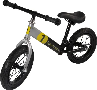 Produktbild von Laufrad gelb mit Luftreifen, Kinderlaufrad 12 Zoll Lufträder, höhenverstellbares Balance Bike