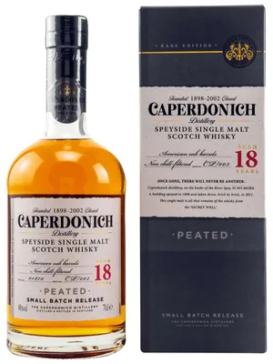 Produktbild von Caperdonich 18 Jahre - Peated - Small Batch Release - Speyside Single Malt Scotch Whisky