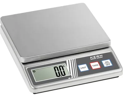 Präzisionswaage 500 g, 0,1 g, Edelstahl, LCD, batteriebetrieben