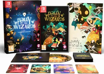 Obrázok produktu pre Nintendo Games Switch Folly Of The Wizards Collectors Edition Viacfarebné Viacfarebné Jedna veľkosť