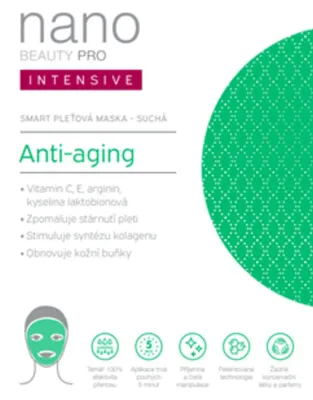 Produktbild von Anti-Aging-Nanofaser-Maske nanoBeauty INTENSIVE