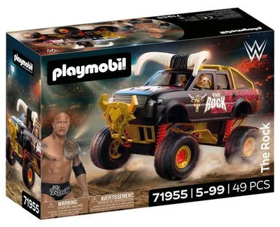 Image de Véhicule Monster Truck The Rock WWE PLAYMOBIL 71955