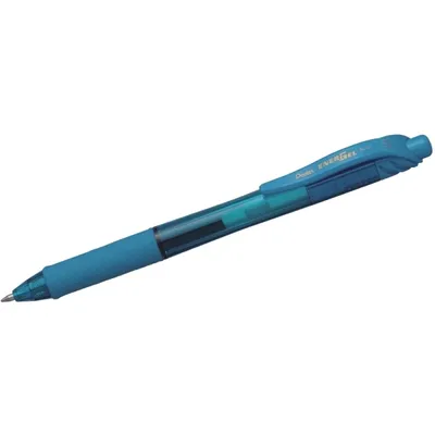 Produktbild von Pentel EnerGel X, Anklippbarer versenkbarer Stift, Blau, Blau, Kunststoff, 0,7 mm, Beidhändig