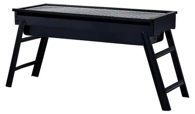Produktbild von Tragbarer Holzkohlegrill für Camping und Garten 60x22,5x33cm