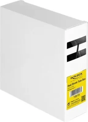Image de DELOCK Schrumpfschlauch Box, 15 m x 1,2 mm schwarz