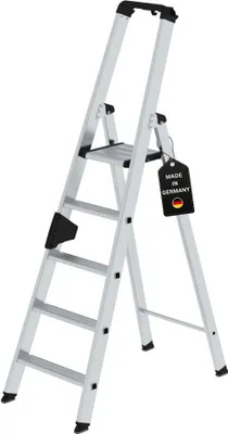 Produktbild von Stufen-Stehleiter einseitig begehbar 5 Stufen