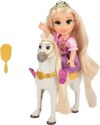 Image de Disney Tangled Poupée Raiponce + Maximus 15cm