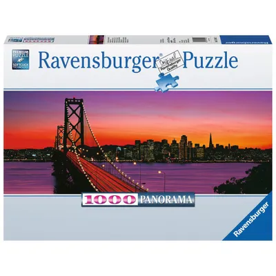 Produktbild von San Francisco, Oakland Bay Bridge bei Nacht Ravensburger 15104