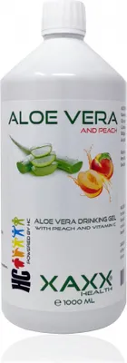 Obrázok produktu pre XAXX HC Aloe Vera pitný gél s broskyňou a vitamínom C, 1 liter