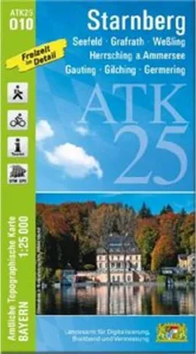 Image de ATK25-O10 Starnberg (Carte topographique officielle 1:25000)