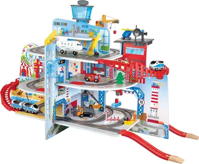 Produktbild von Hape Großstadtzug Mehrfarbig  Mehrfarbig One Size