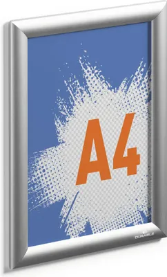 Obrázek produktu pro DURABLE Hliníkový klip rám OUTDOOR A4, St?íbrná, 506123
