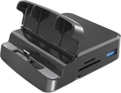 Image de Station de recharge pour tablette et smartphone avec 8 ports USB et lecteur de carte SIM