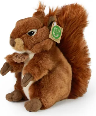 Produktbild von RAPPA Plüsch Eichhörnchen 21 cm ECO-FRIENDLY