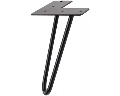 Obrázok produktu pre Nábytková noha Hairpin 200 mm čierna