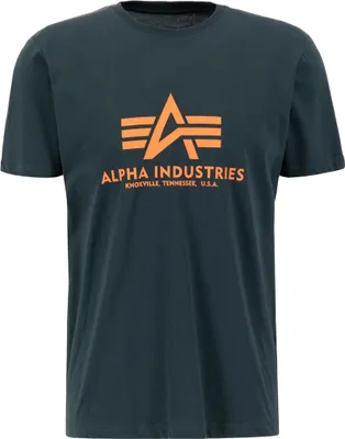 Produktbild von Alpha Industries Herren T-Shirts Grün 100501-353 Grösse S