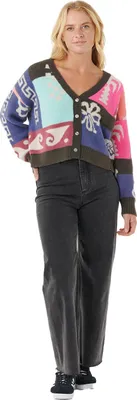 Produktbild von Rip Curl Damen Cardigan KEEPSAKES JACQUARD CARDI, Größe:S, Farben:pink