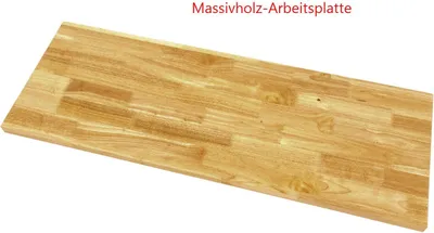 Produktbild von HBM Deluxe Massivholz-Arbeitsplatten für Werkstatteinrichtungen