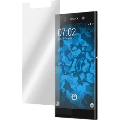 Produktbild von 8er-Pack PhoneNatic Displayschutzfolien Fiber-Glas klar  kompatibel mit Sony Xperia XA1 Ultra