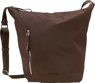 Produktbild von Marc O'Polo Schultertasche Umhängetasche Elma Hobo Bag Dark Earth dunkelbraun