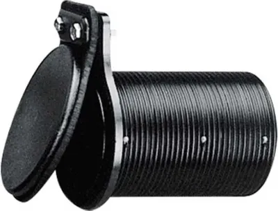 Produktbild von Nuova Rade Rumpfverschraubung Mit Rückschlagventil Und Verlängerung Schwarz 68 x 107 mm Schwarz 68 x 107 mm